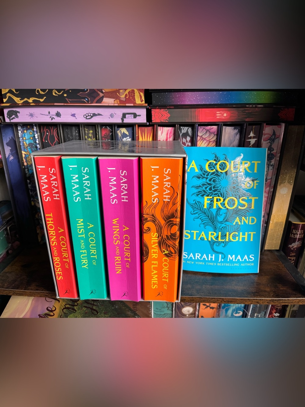 Sarah J Maas ACOR box set with 5 books